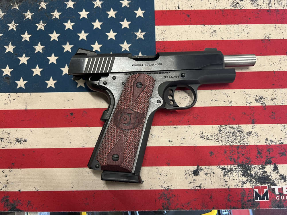 Colt Commander Combat 45 ACP Blued-img-2