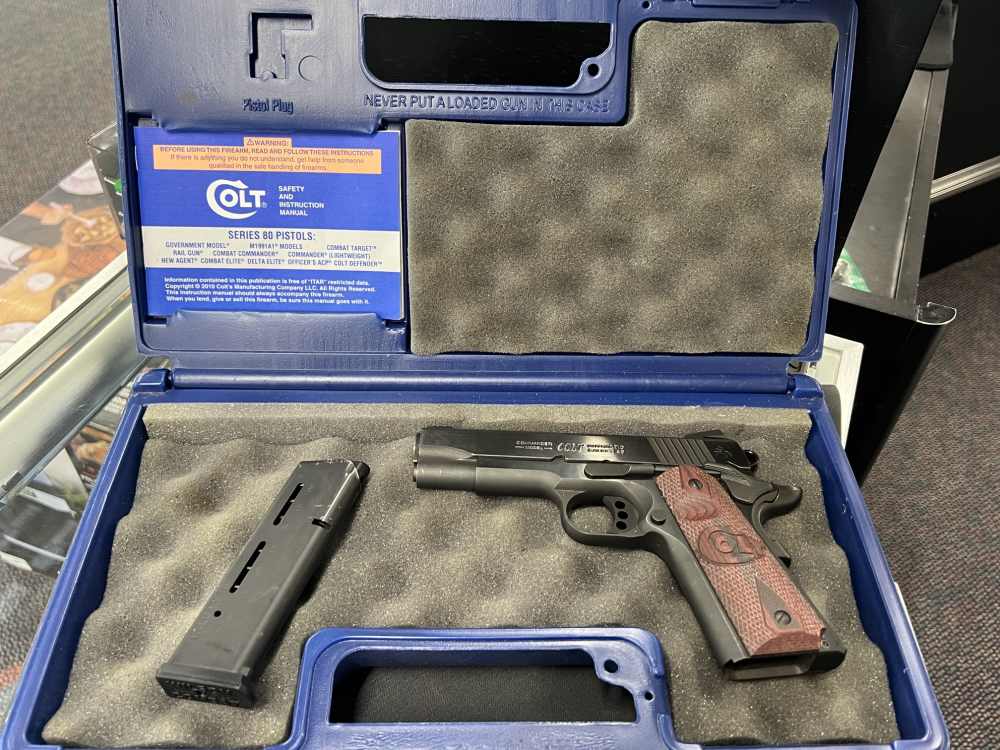 Colt Commander Combat 45 ACP Blued-img-7