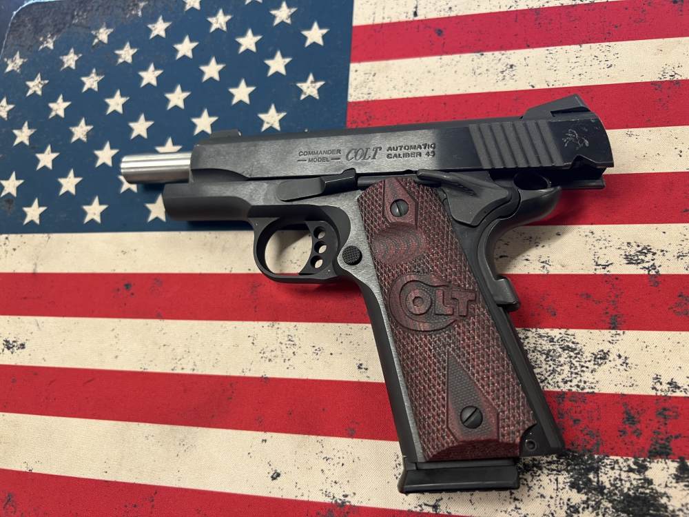 Colt Commander Combat 45 ACP Blued-img-1
