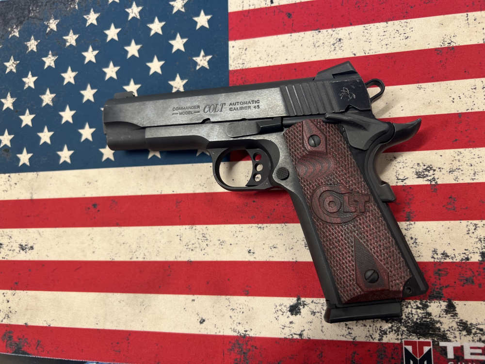 Colt Commander Combat 45 ACP Blued-img-0