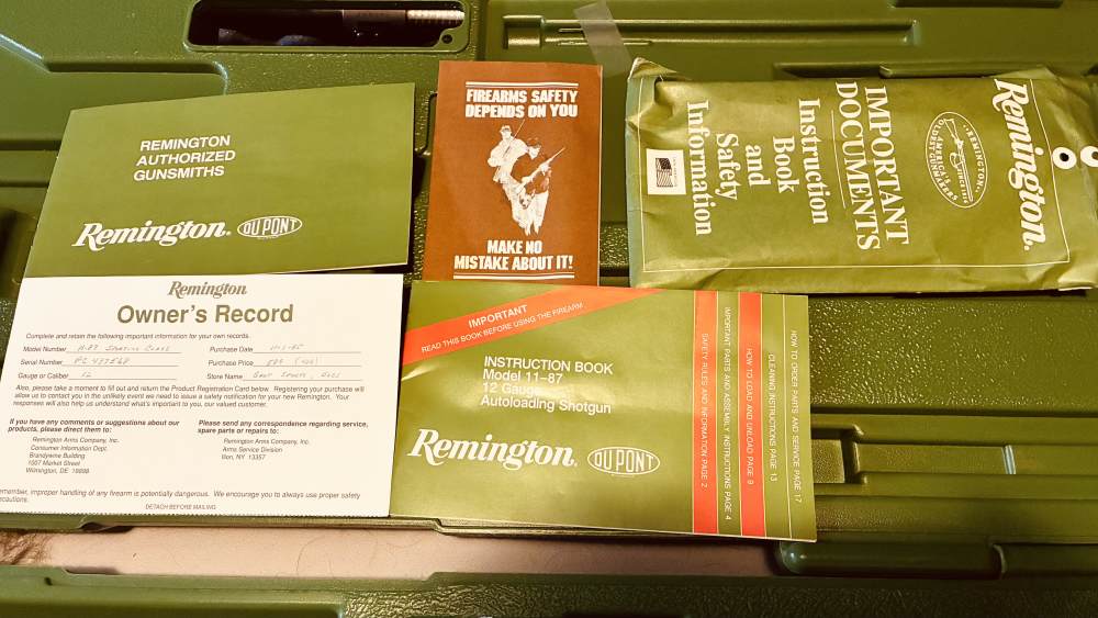 Near Mint Remington 11-87 Sporting Clay 12-gauge-img-30