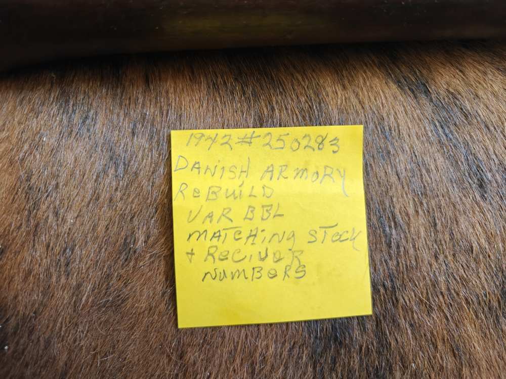EARLY Springfield M1 Garand Serial 250,XXX WW2 Danish VAR Barrel 30-06 1941-img-5