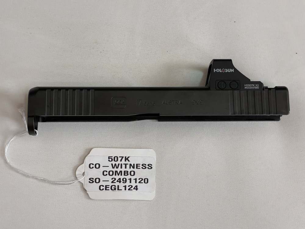 Glock 17 Gen5 Upgrade Package | GlockStore Milled Slide | Holosun 507K X2 -img-7