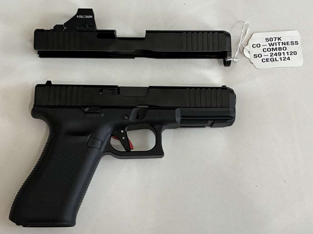 Glock 17 Gen5 Upgrade Package | GlockStore Milled Slide | Holosun 507K X2 -img-1