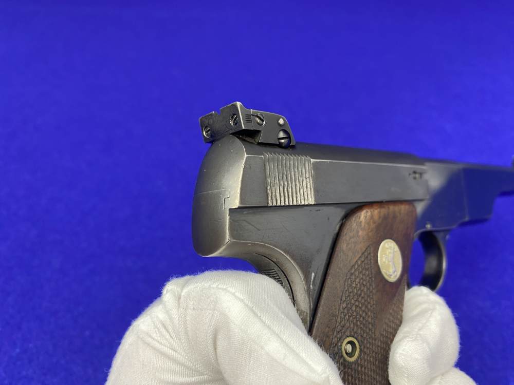Colt Woodsman Match Target 1939 .22LR*INCREDIBLE HIGH CONDITION 1ST SERIES*-img-26