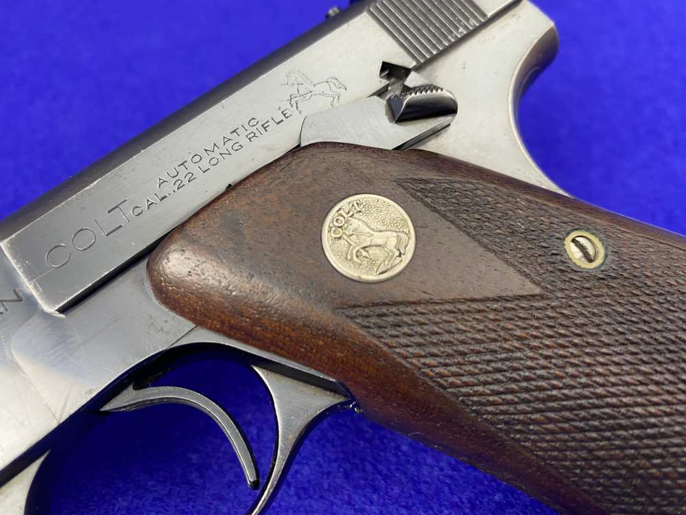 Colt Woodsman Match Target 1939 .22LR*INCREDIBLE HIGH CONDITION 1ST SERIES*-img-5
