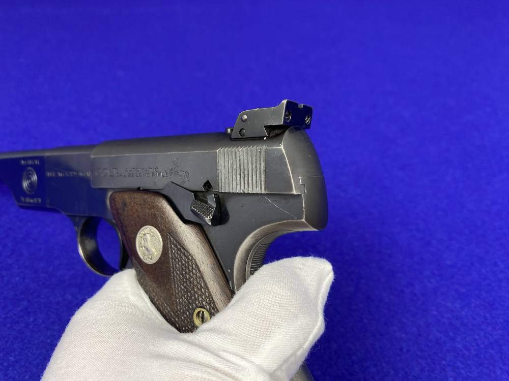 Colt Woodsman Match Target 1939 .22LR*INCREDIBLE HIGH CONDITION 1ST SERIES*-img-25