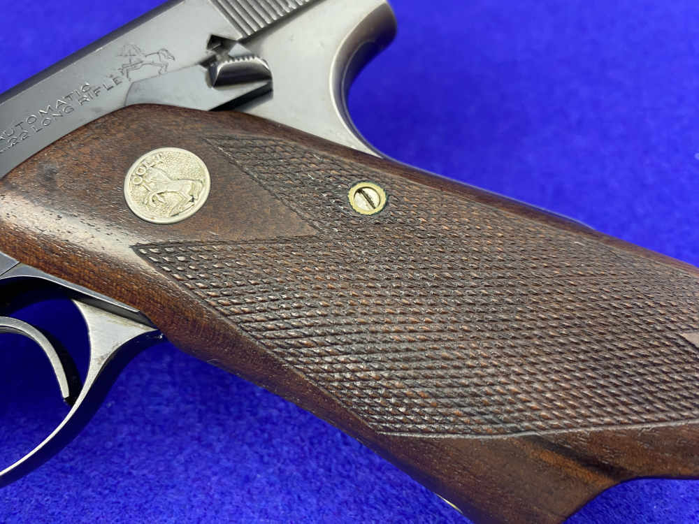 Colt Woodsman Match Target 1939 .22LR*INCREDIBLE HIGH CONDITION 1ST SERIES*-img-4