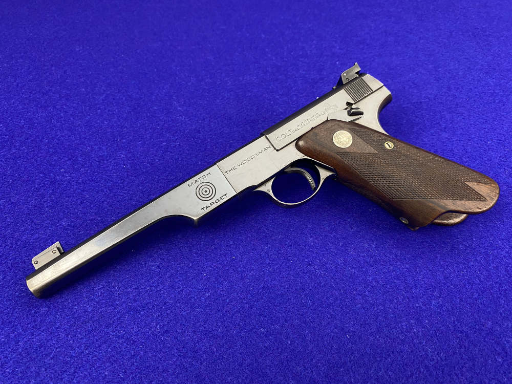 Colt Woodsman Match Target 1939 .22LR*INCREDIBLE HIGH CONDITION 1ST SERIES*-img-40