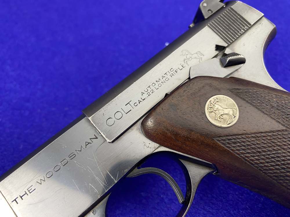 Colt Woodsman Match Target 1939 .22LR*INCREDIBLE HIGH CONDITION 1ST SERIES*-img-7