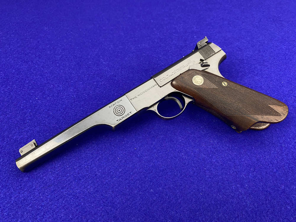 Colt Woodsman Match Target 1939 .22LR*INCREDIBLE HIGH CONDITION 1ST SERIES*-img-2