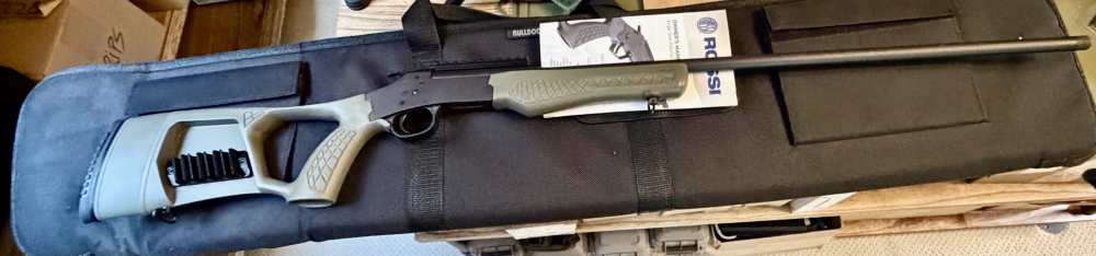 Scarce  Rossi POLY TUFFY TURKEY 410 Bore, 26” Barrel OD Green Furniture-img-1