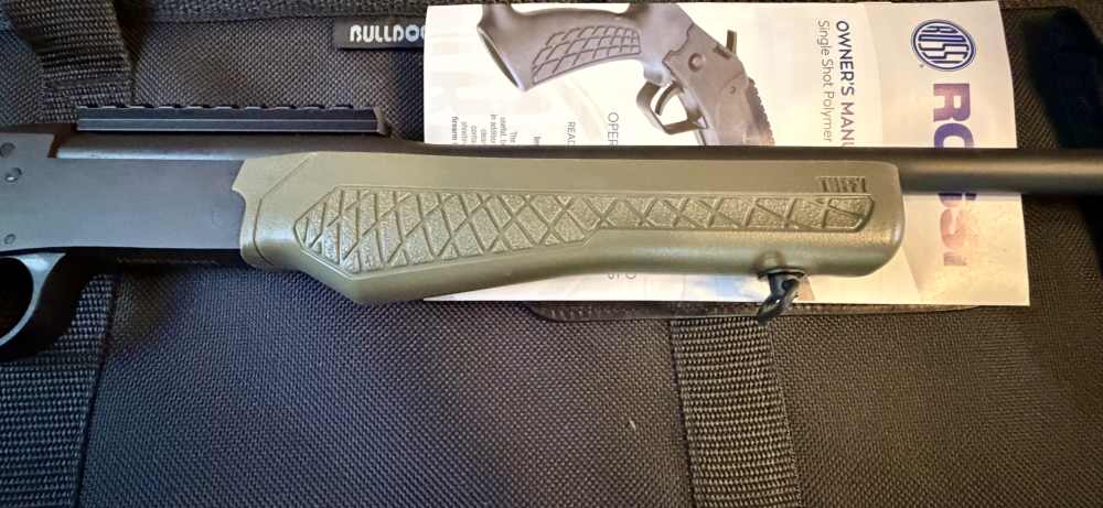Scarce  Rossi POLY TUFFY TURKEY 410 Bore, 26” Barrel OD Green Furniture-img-9