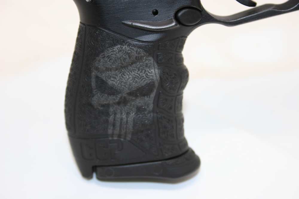 Walther CCP pistol in .9MM w/ Punisher design-img-8