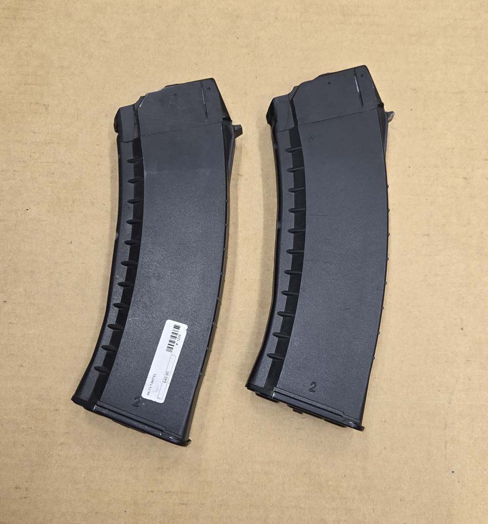 2 Quantity AK-74 Polish Tantel Magazines 30 Rounds-img-1