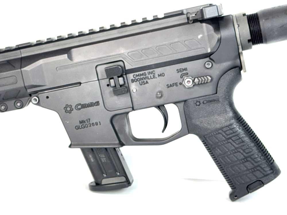 CMMG Banshee Mk17 Semi-Automatic AR Braced Pistol (PDW) 9mm uses P320 mags-img-7