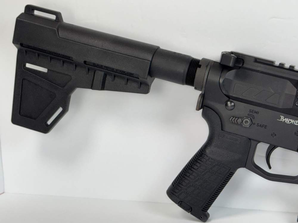CMMG Banshee Mk17 Semi-Automatic AR Braced Pistol (PDW) 9mm uses P320 mags-img-4