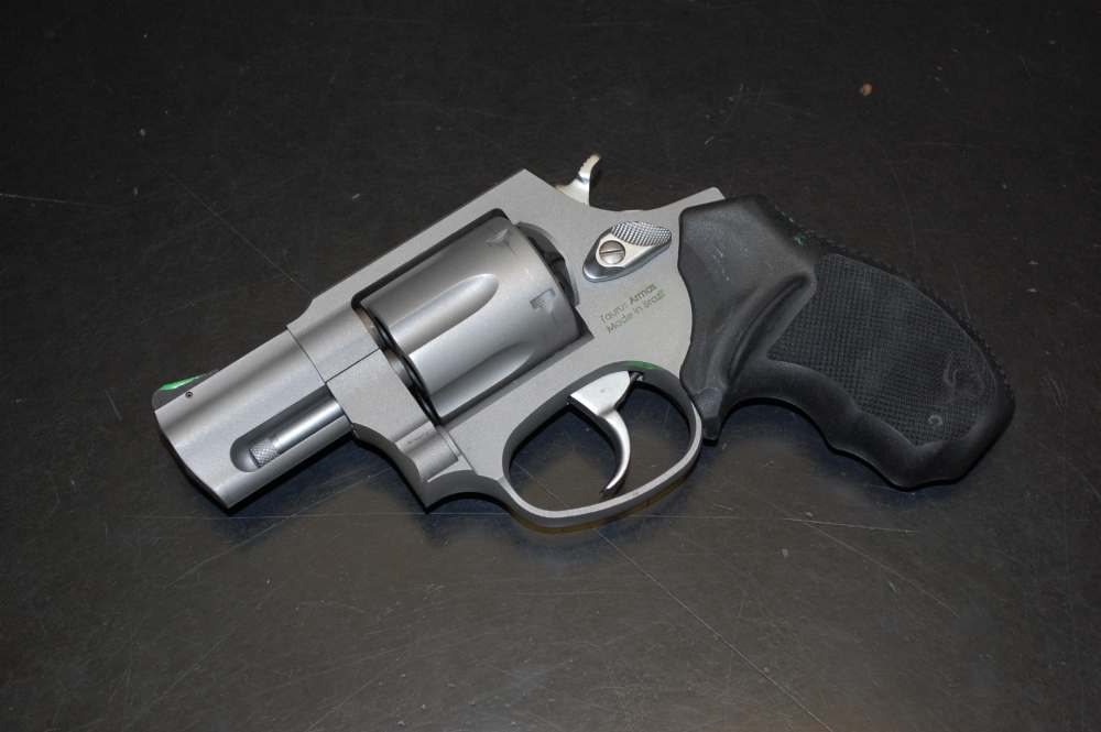 Taurus Matte Stainless Steel 38 SPL Revolver 6 shot 2 Inch Barrel USED-img-0