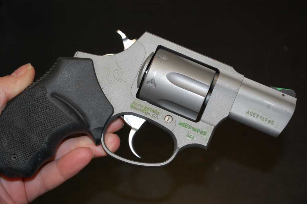 Taurus Matte Stainless Steel 38 SPL Revolver 6 shot 2 Inch Barrel USED-img-1