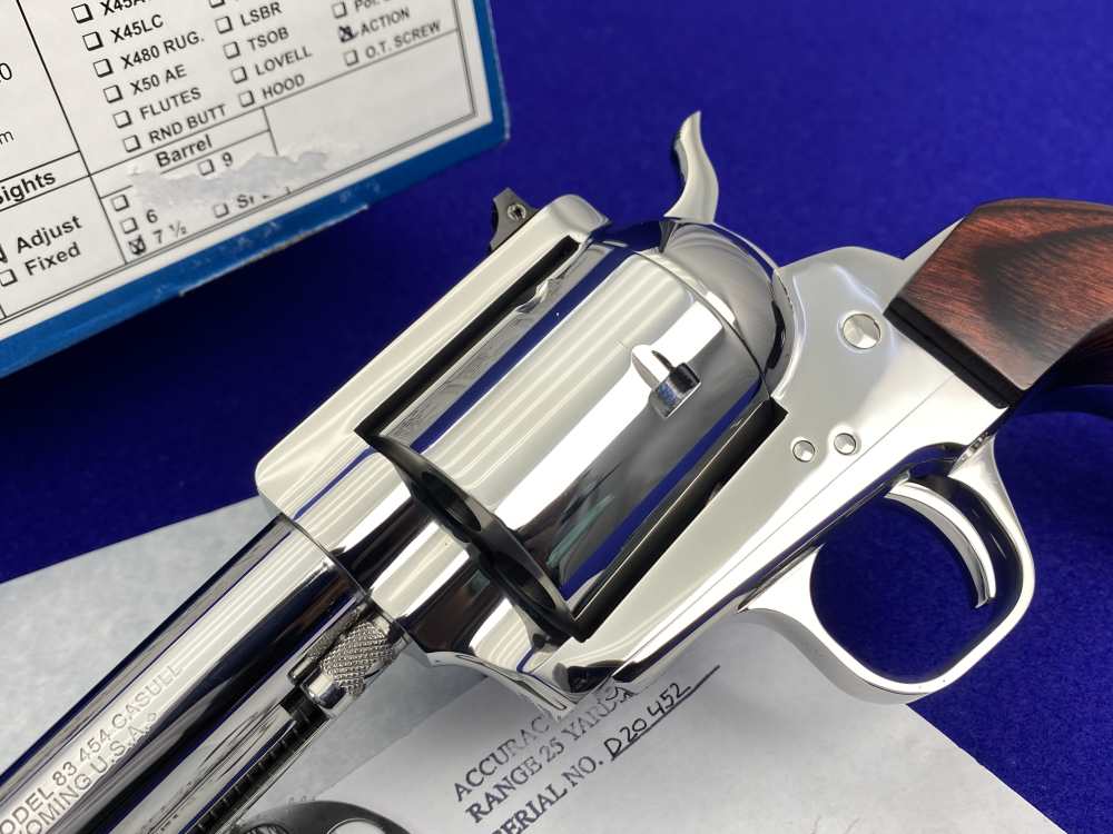 Freedom Arms Model 83 Premier Grade .454 Casull *MIRRORED BRIGHT STAINLESS*-img-7