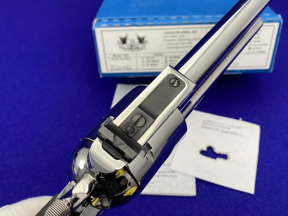 Freedom Arms Model 83 Premier Grade .454 Casull *MIRRORED BRIGHT STAINLESS*-img-26