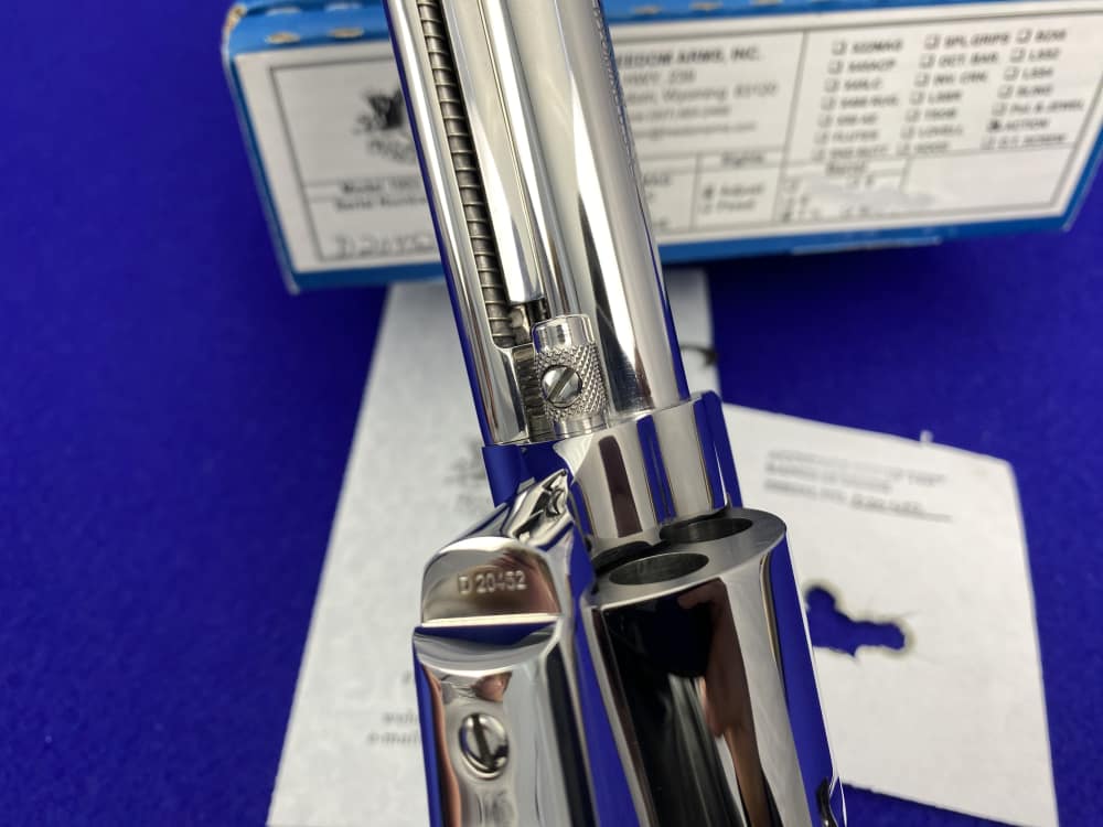 Freedom Arms Model 83 Premier Grade .454 Casull *MIRRORED BRIGHT STAINLESS*-img-53