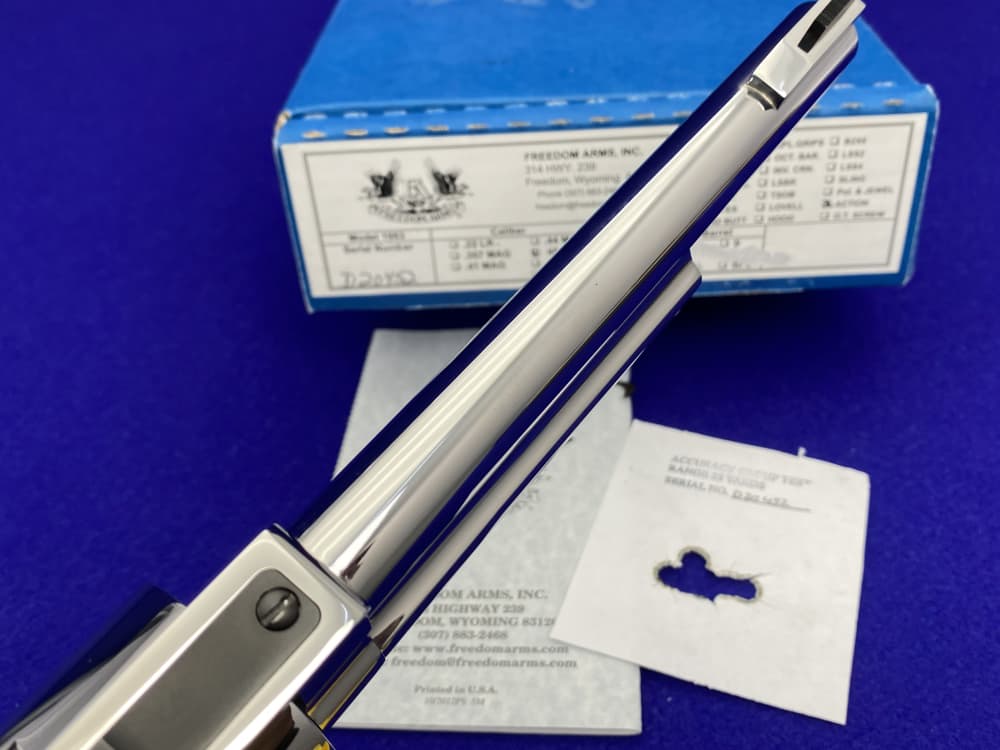 Freedom Arms Model 83 Premier Grade .454 Casull *MIRRORED BRIGHT STAINLESS*-img-27
