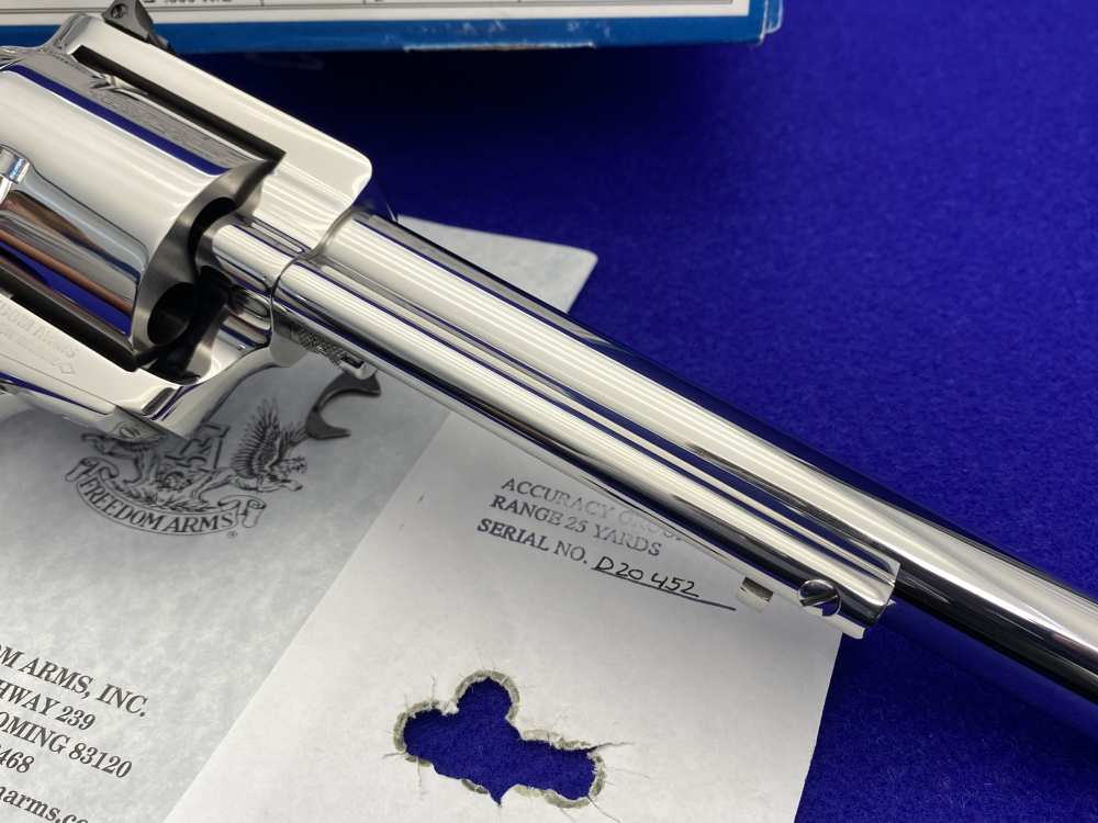 Freedom Arms Model 83 Premier Grade .454 Casull *MIRRORED BRIGHT STAINLESS*-img-16