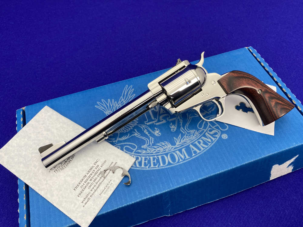Freedom Arms Model 83 Premier Grade .454 Casull *MIRRORED BRIGHT STAINLESS*-img-57