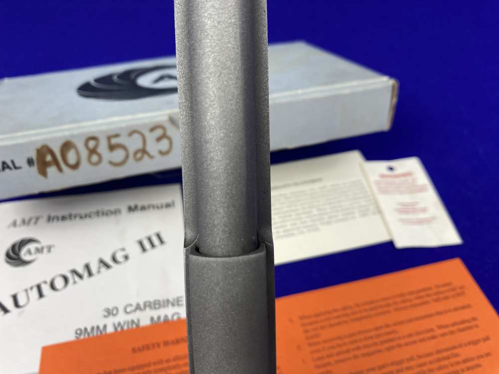AMT Automag III .30 Carbine 6.5" *COLLECTIBLE LIMITED PRODUCTION MODEL*-img-33