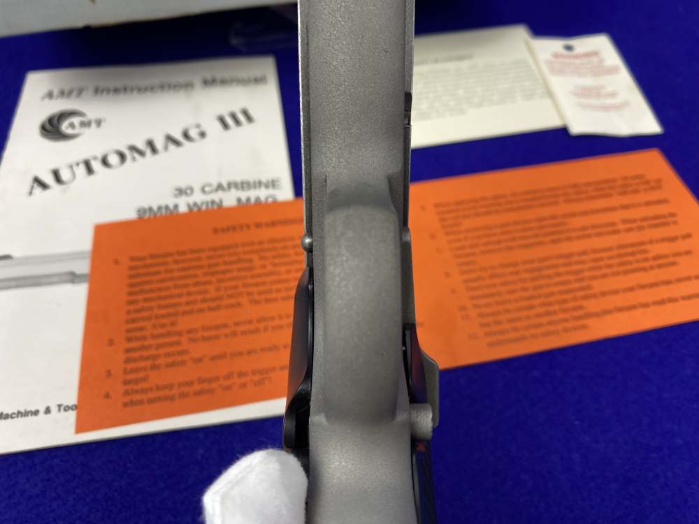 AMT Automag III .30 Carbine 6.5" *COLLECTIBLE LIMITED PRODUCTION MODEL*-img-31