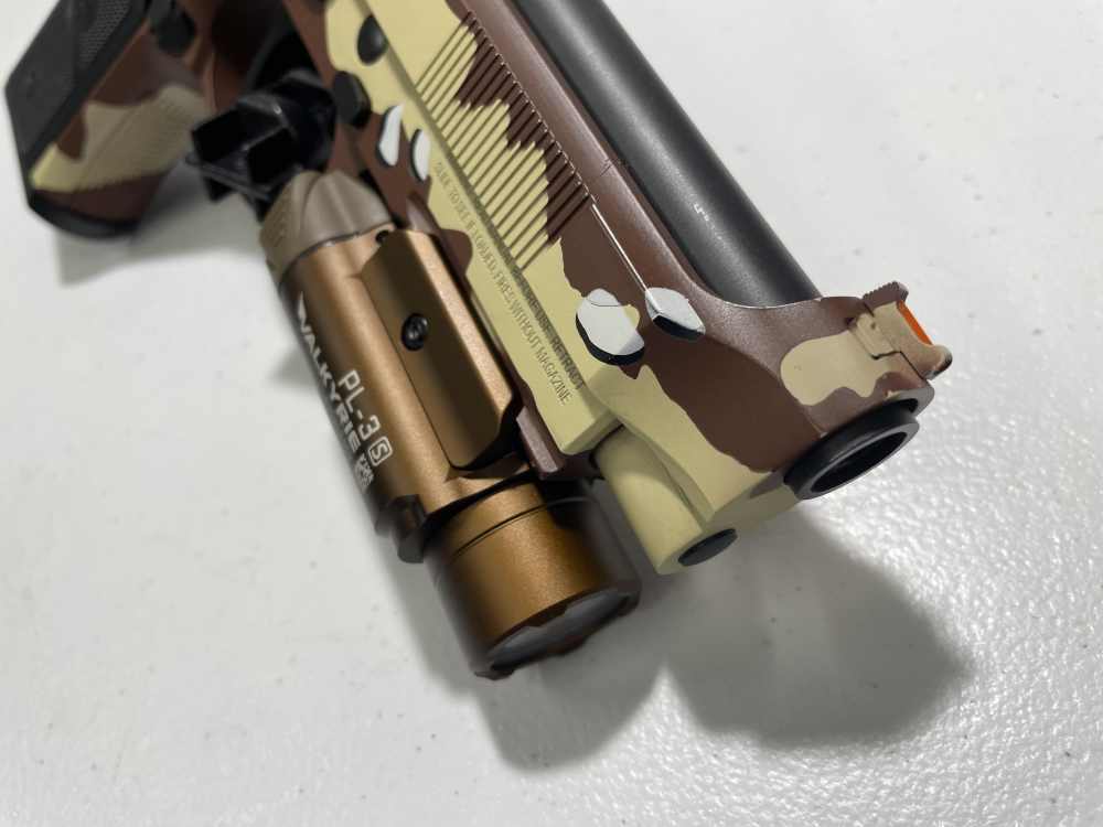 Beretta 92XI "Chocolate Chip" SAO 9mm – Rare Factory Finish -img-12