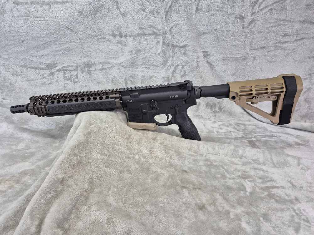 Daniel Defense DD4 MK18 5.56 AR15 Pistol 10.3” 32rd – Factory Case – EXC!-img-2