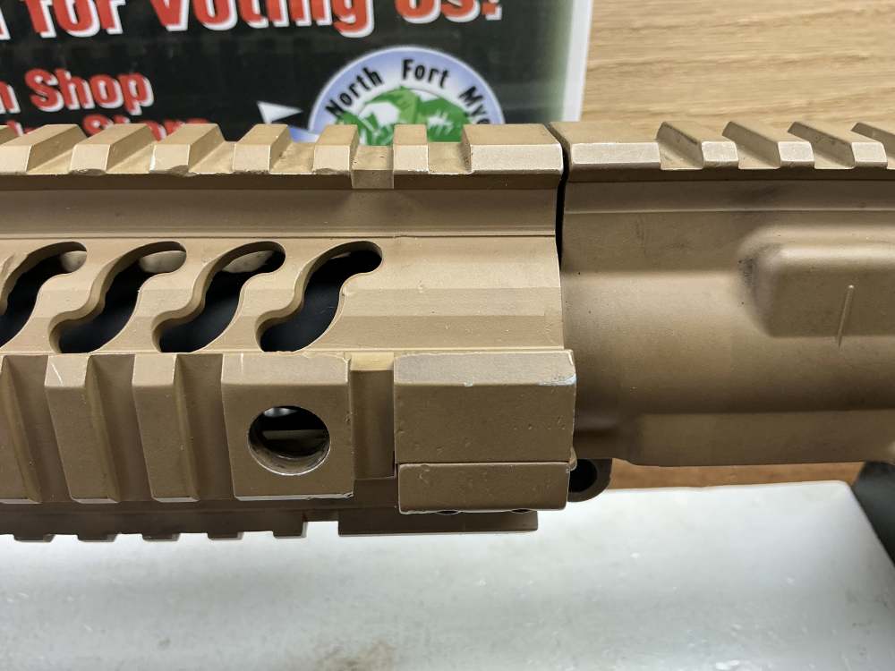 BCM RECEE 14.5” FDE UPPER WITH FLIP UP SIGHTS COMPLETE LAYAWAY AVAIALABLE -img-4