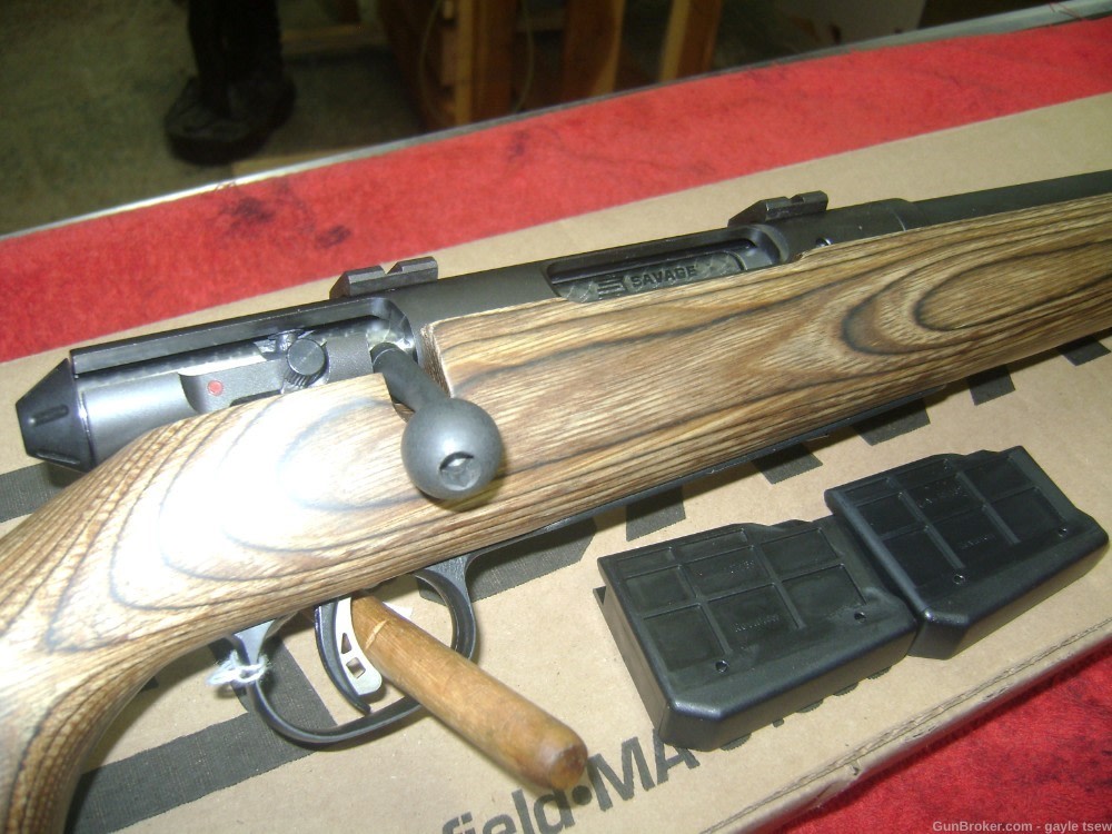 SAVAGE MODEL  25 LWT VARMIT 204RUGER 24" HEAVY BARREL XTRA MAG-img-7