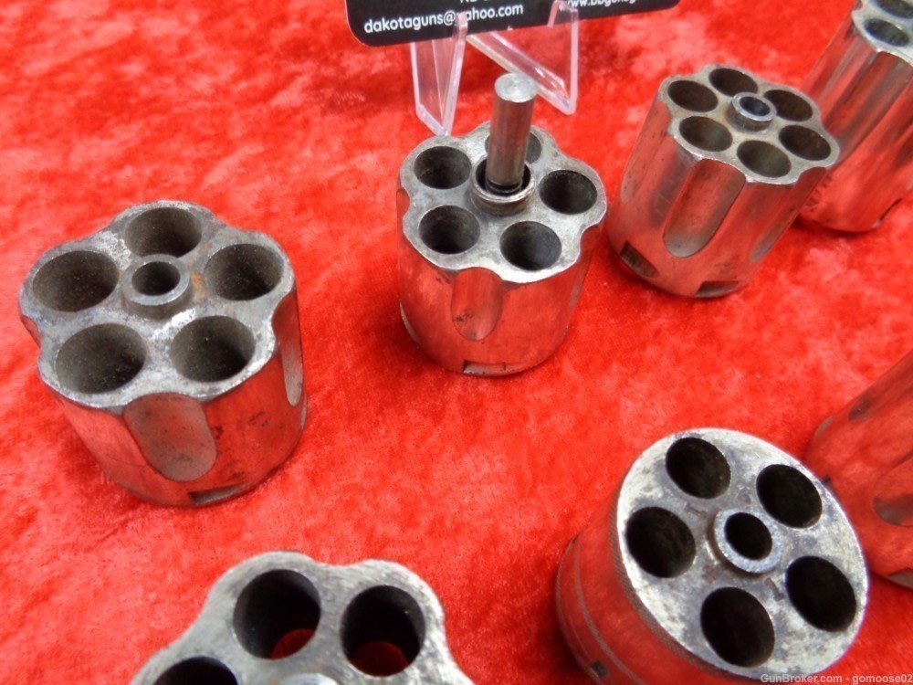 12 LOT Top Break Safety Automatic Revolver Cylinder Ejector Nickel 32 S&W-img-16