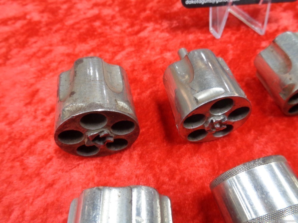 12 LOT Top Break Safety Automatic Revolver Cylinder Ejector Nickel 32 S&W-img-9