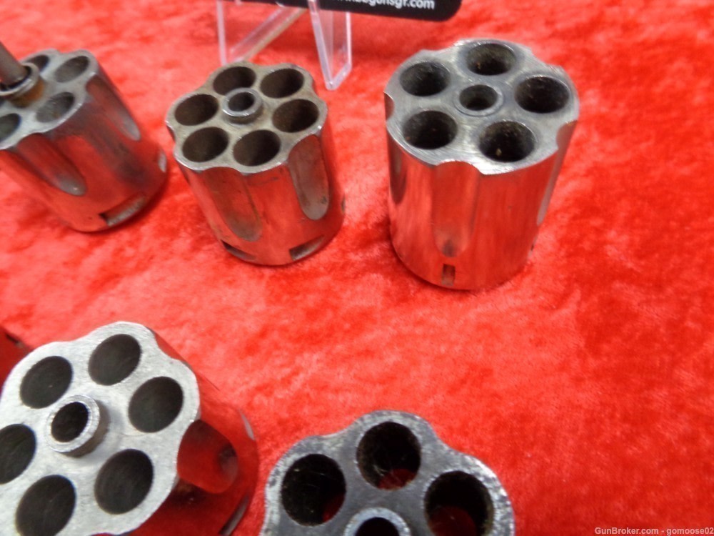 12 LOT Top Break Safety Automatic Revolver Cylinder Ejector Nickel 32 S&W-img-15