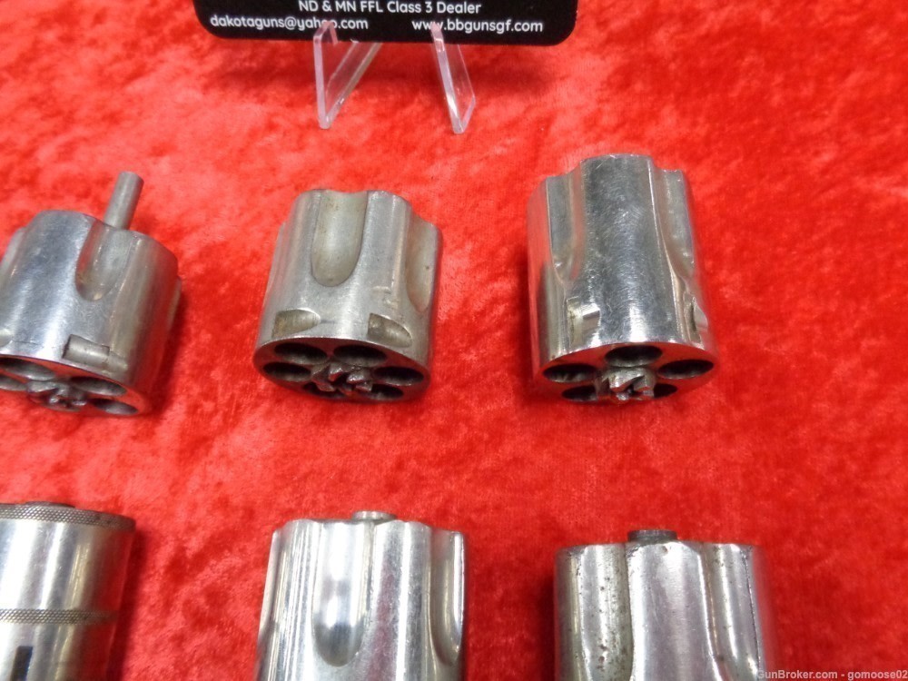 12 LOT Top Break Safety Automatic Revolver Cylinder Ejector Nickel 32 S&W-img-3