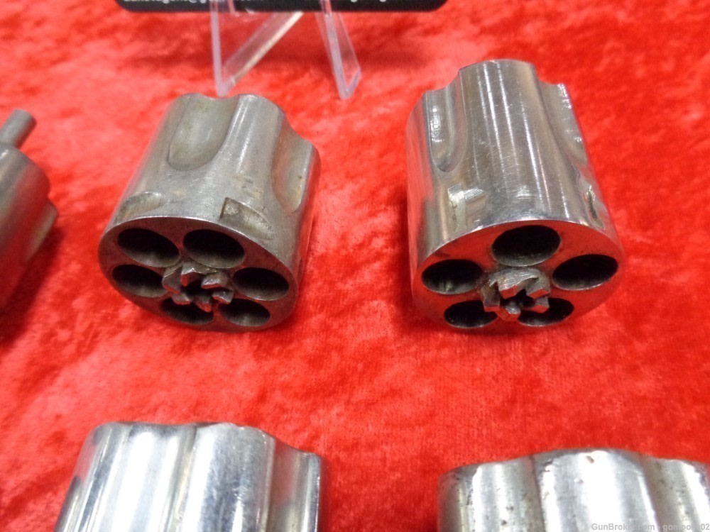 12 LOT Top Break Safety Automatic Revolver Cylinder Ejector Nickel 32 S&W-img-10