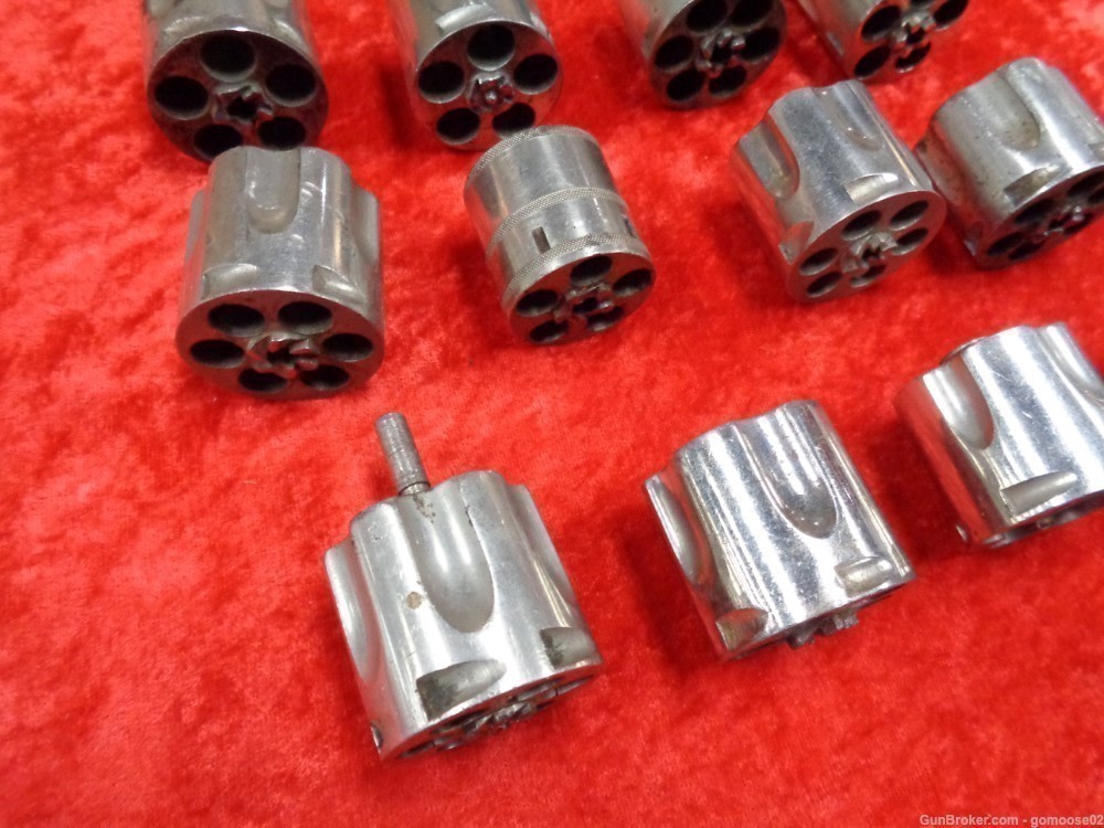 12 LOT Top Break Safety Automatic Revolver Cylinder Ejector Nickel 32 S&W-img-1