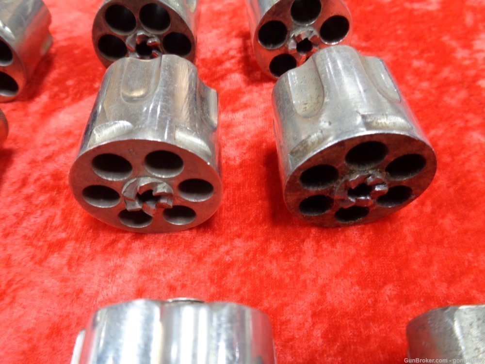 12 LOT Top Break Safety Automatic Revolver Cylinder Ejector Nickel 32 S&W-img-7