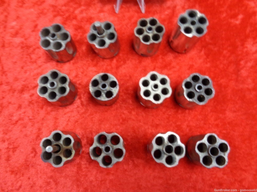 12 LOT Top Break Safety Automatic Revolver Cylinder Ejector Nickel 32 S&W-img-12