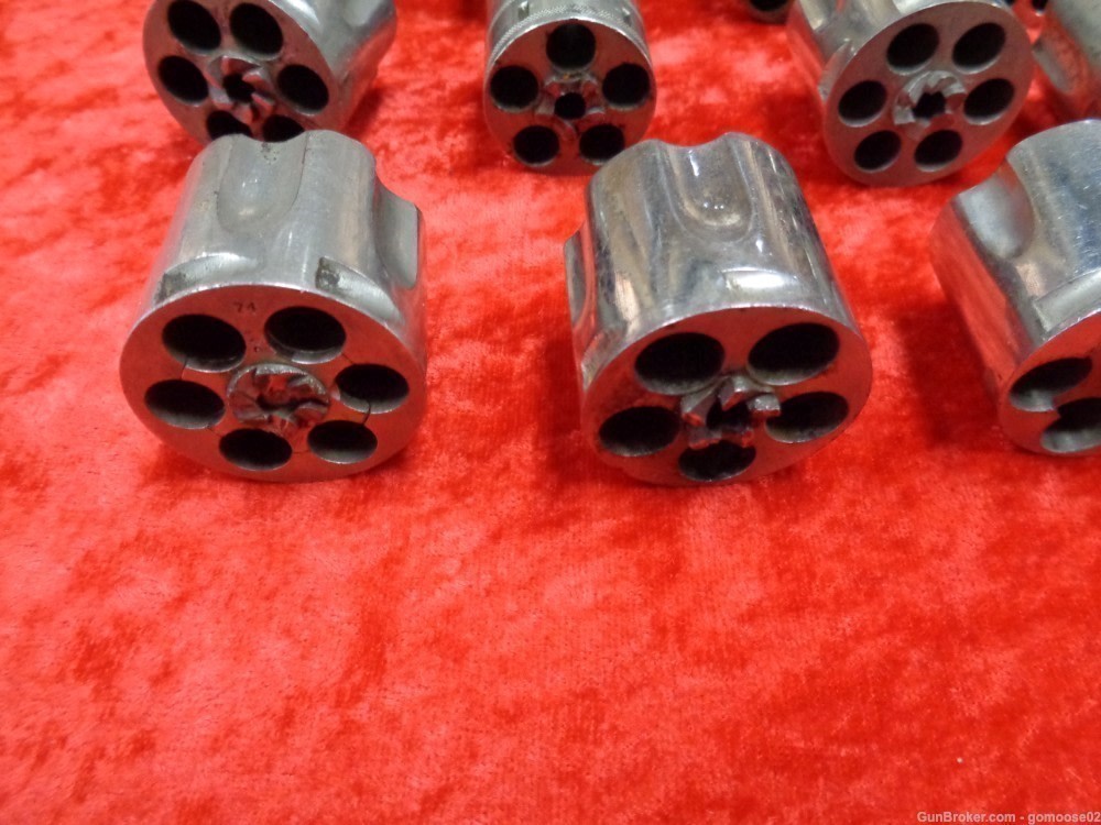 12 LOT Top Break Safety Automatic Revolver Cylinder Ejector Nickel 32 S&W-img-5