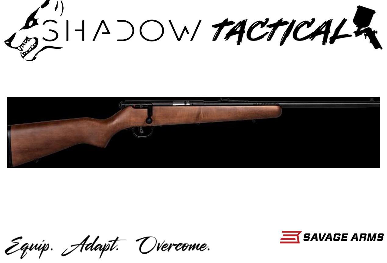 Savage 60702, 22 LR, 1 Shot, 13" Pull, Mark I GY, Bolt Action-img-0