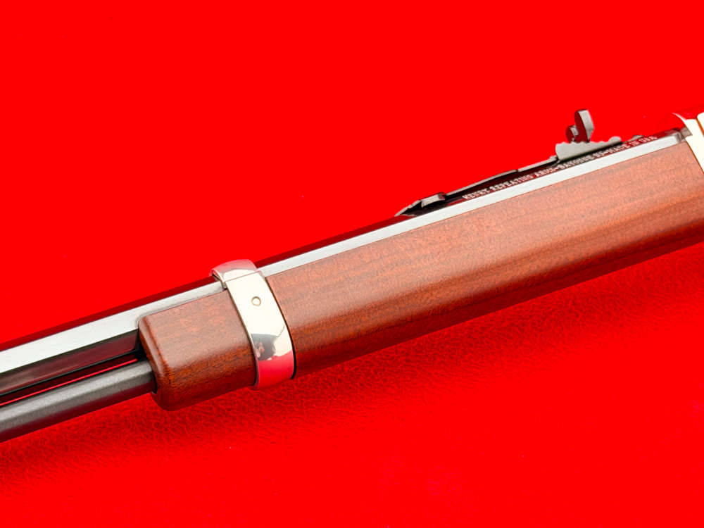 Factory Engraved Henry Golden Boy Silver Eagle .22 WMR 20" Octagon-img-7