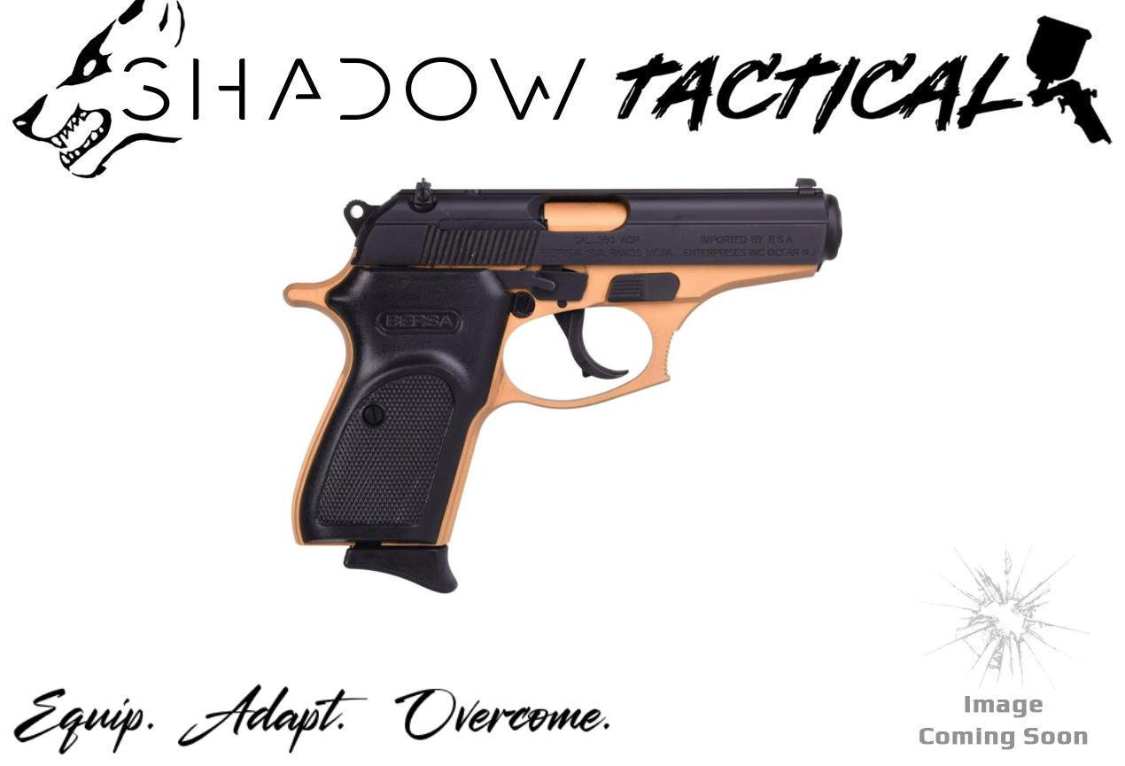 Bersa Thunder 380, 380 ACP, 8+1, Double/Single Action, Gold Frame-img-0