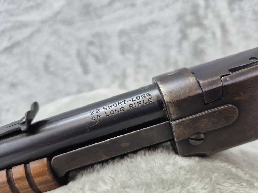 Winchester 1906 .22 S/L/LR TakeDown Pump Rifle 20” Made in 1913 – GREAT! -img-13
