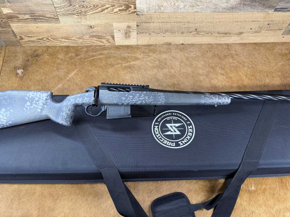 SEEKINS HAVAK .308 WIN BOLT RIFLE 24" BARREL 5+1 CAPACITY W/ CASE USED-img-0