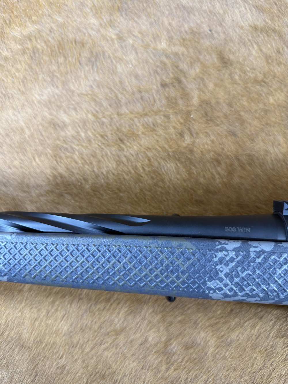SEEKINS HAVAK .308 WIN BOLT RIFLE 24" BARREL 5+1 CAPACITY W/ CASE USED-img-9